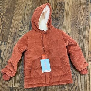 5T Cat & Jack Corduroy Winter Jacket- NEW!